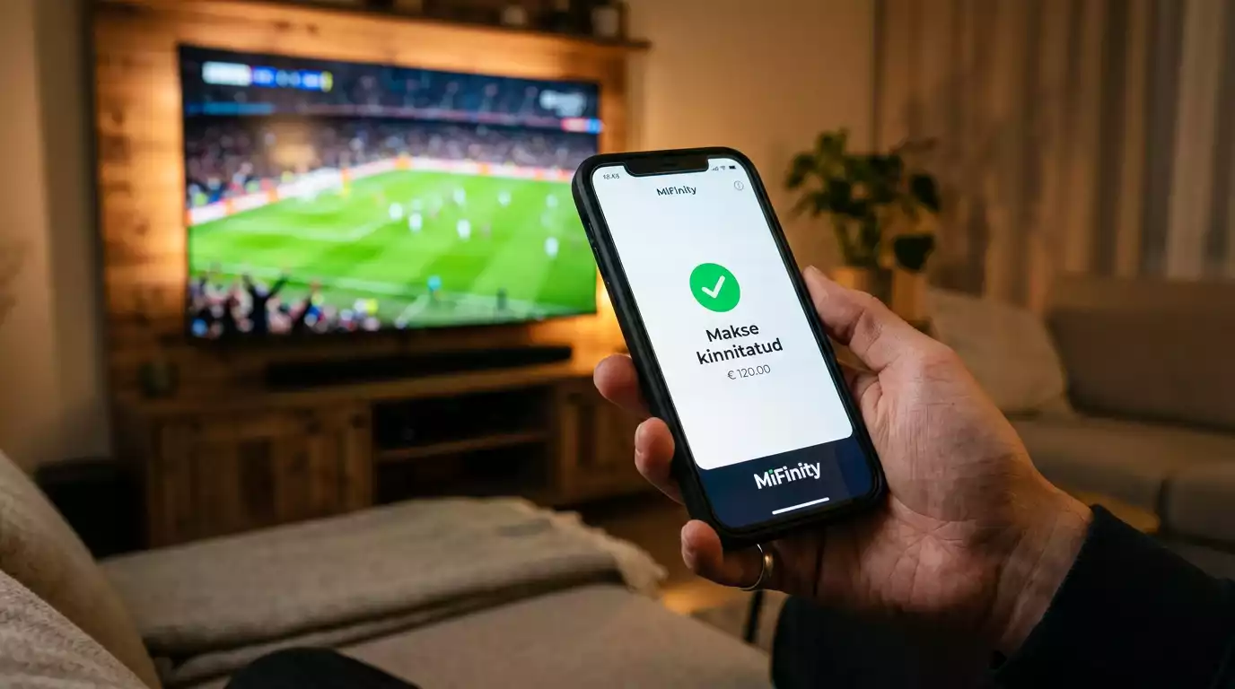 MiFinity e-rahakoti kasutamine Eesti kihlveokontorites: sissemaksed ja väljamaksed